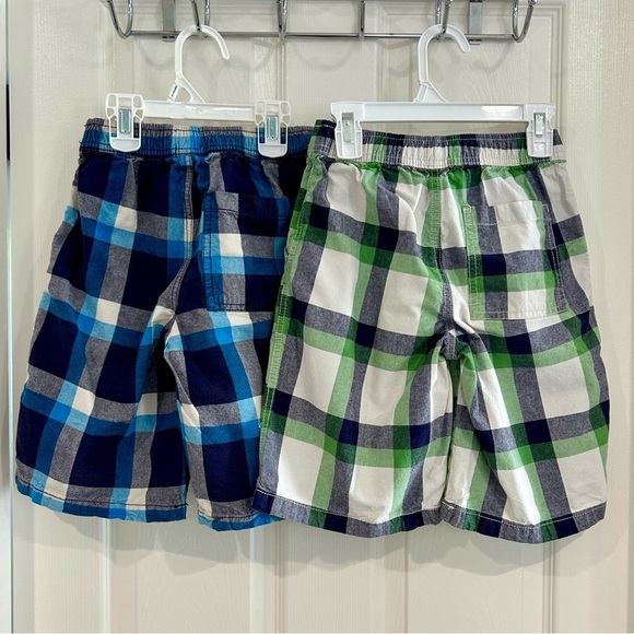 The Children's Place Boy Plaid Pocket Preppy Pull On Shorts Size 8 Bundle - Picture 3 of 9